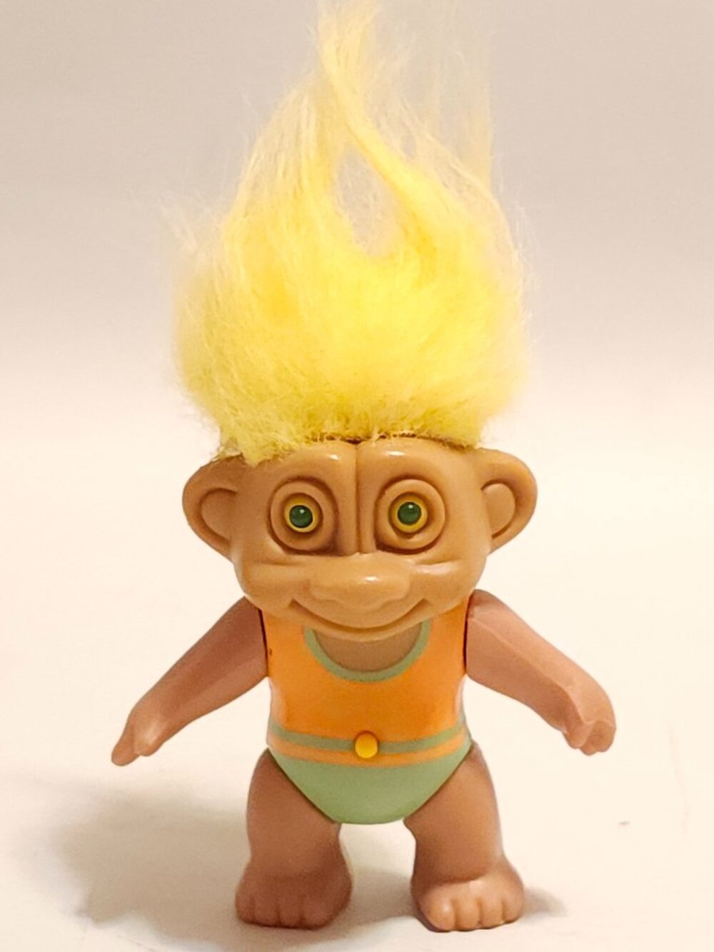 Vintage Troll Doll Soma 1992 Light Up Eyes Sport Series